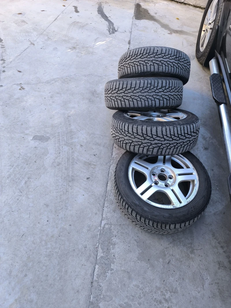 VW Passat 1.9TDI 131 4X4 още 1 джанти с зимни гуми, снимка 11 - Автомобили и джипове - 52420750