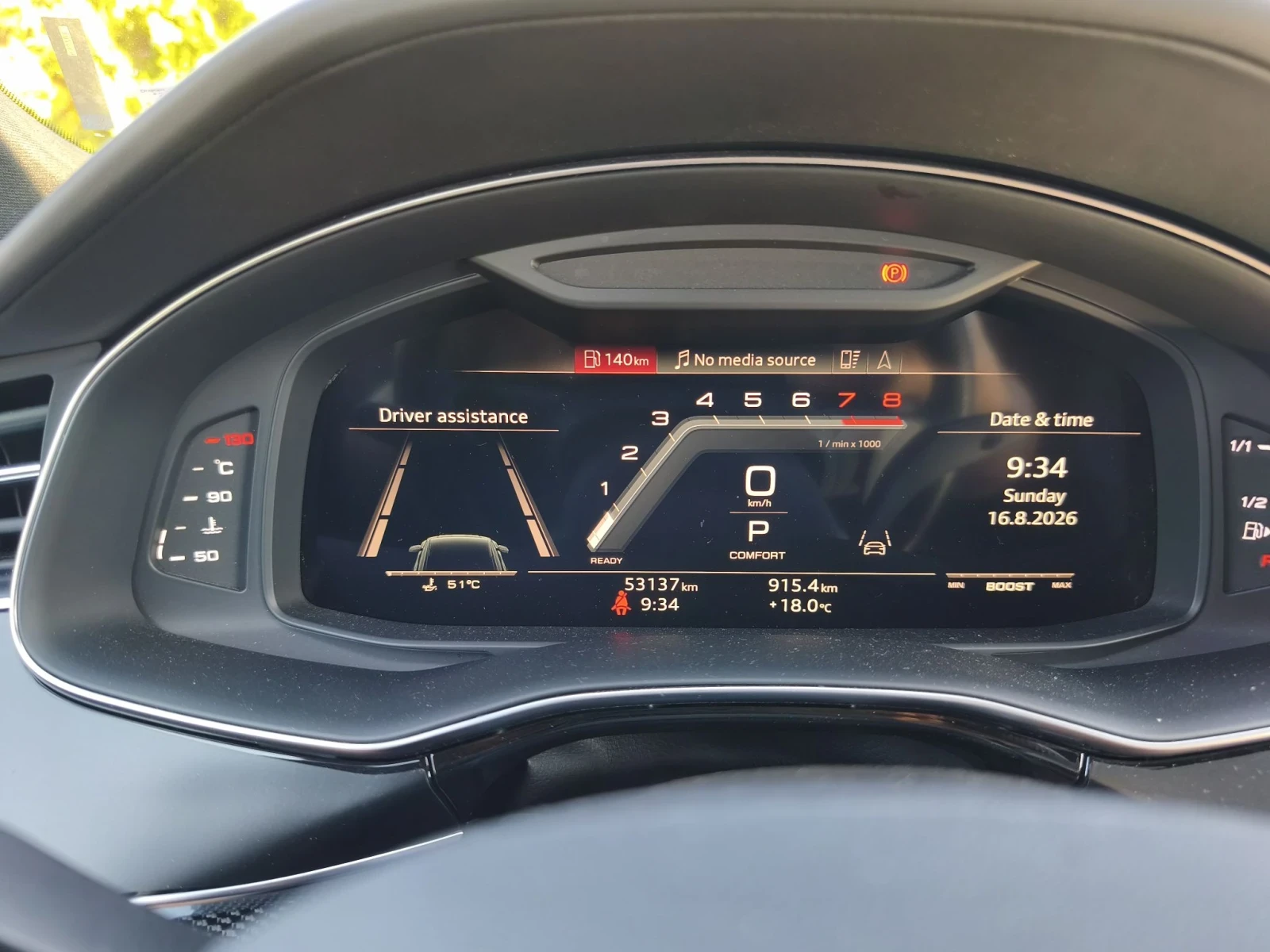Audi SQ8 Sq8 4.0 V8 BITURBO black carbon edition, снимка 8 - Автомобили и джипове - 55682265