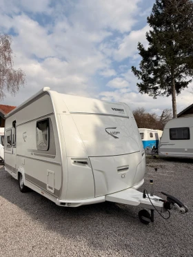 Каравана Fendt 465 Saphir IC-Line Климатик, мувър, тента, солар - изображение 1