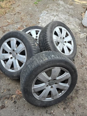 Гуми с джанти 225/55R16, снимка 1