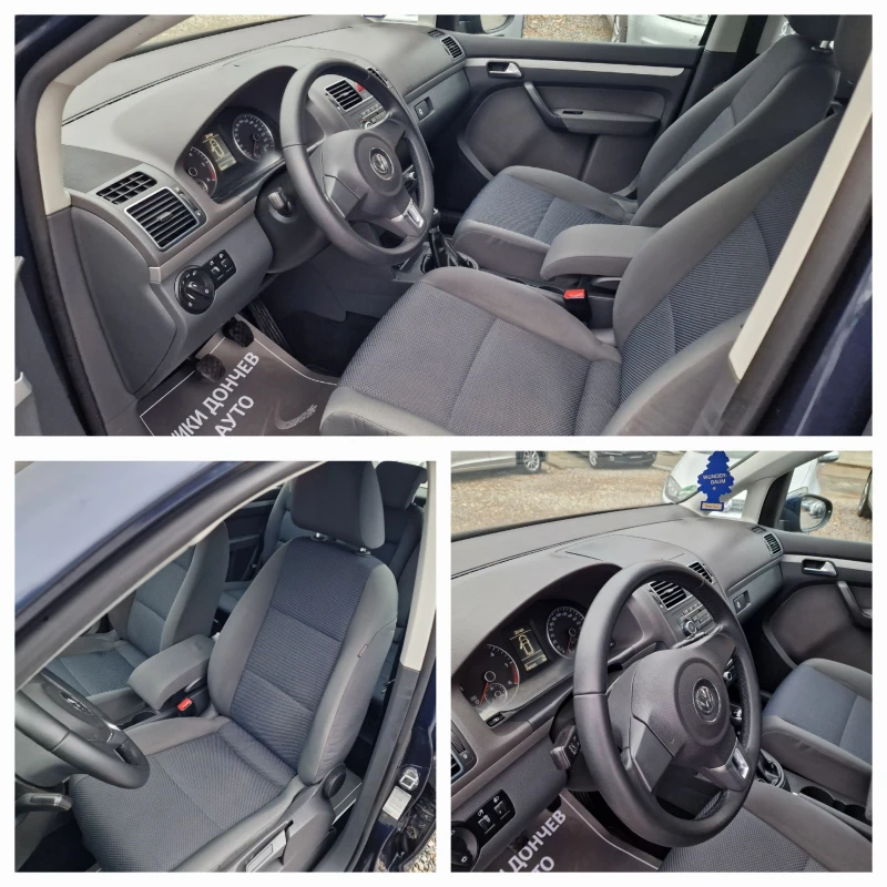 VW Touran 1.6tdi-105k.s-NAVI-EURO5, снимка 9 - Автомобили и джипове - 47981585