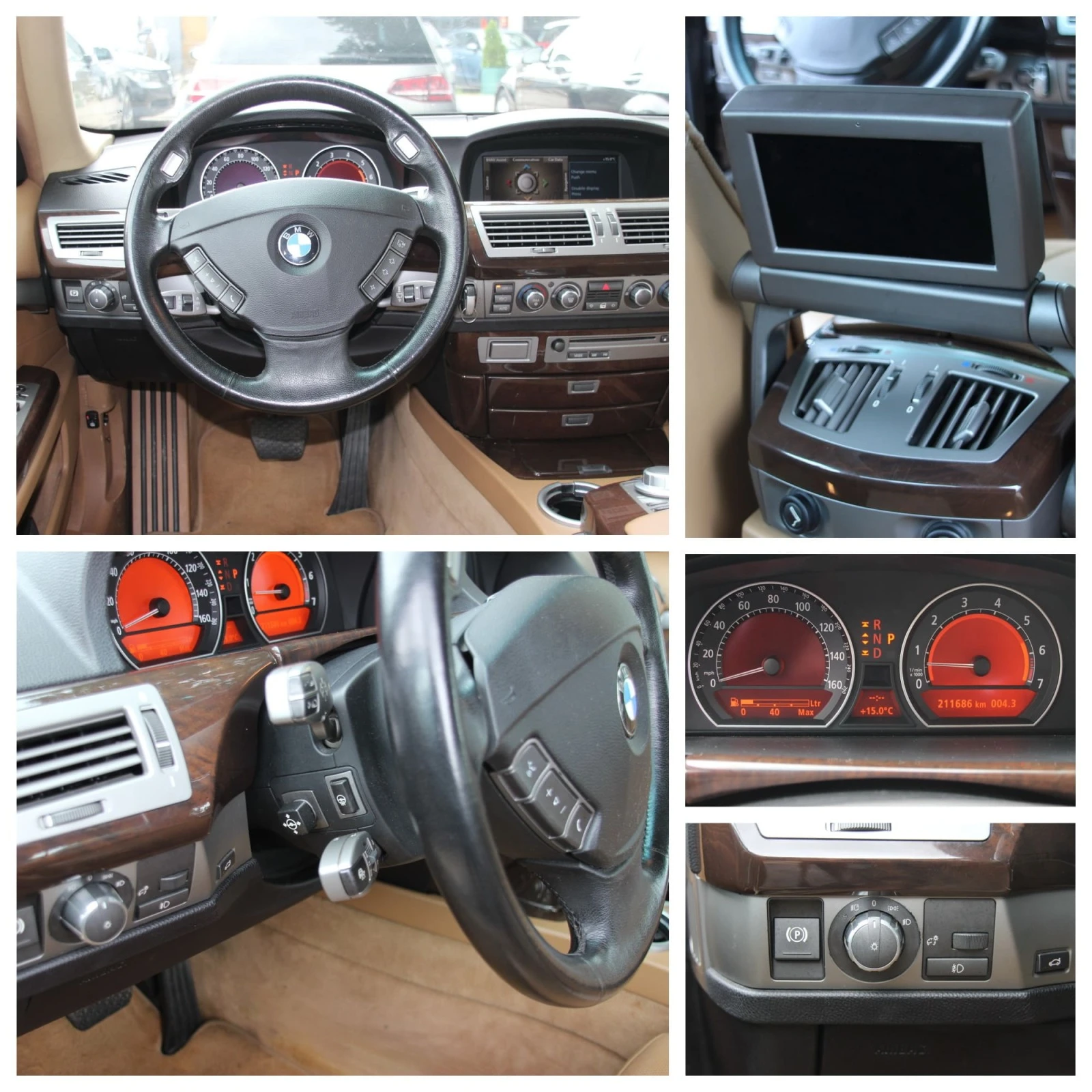 BMW 750 Li   FACELIFT  LPG   VACUUM   | Mobile.bg   14