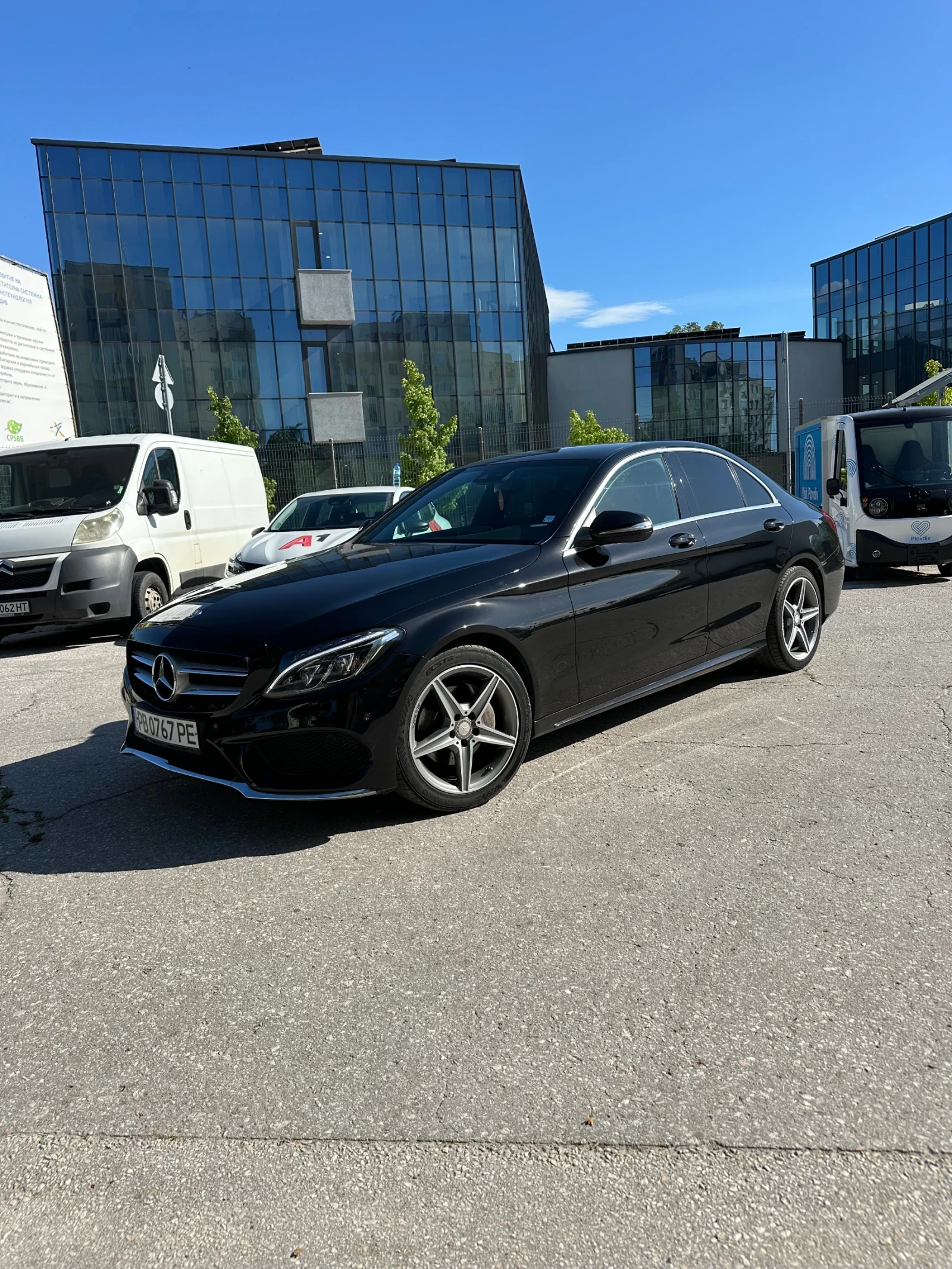 Mercedes-Benz C 220 AMG Bluetech, снимка 12 - Автомобили и джипове - 54721839
