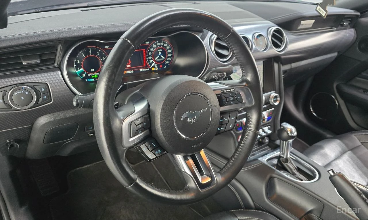 Ford Mustang 2.3* ECO* BOOST* ПОДГРЕВ* КАМЕРА* КЕЙЛЕС, снимка 9 - Автомобили и джипове - 55405273