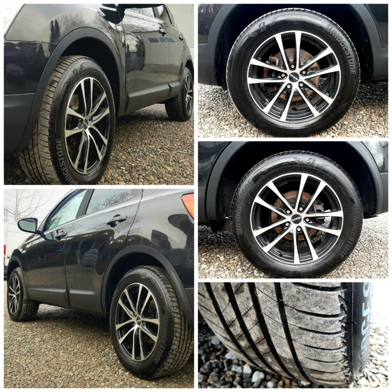 Nissan Qashqai 1.6i ГАЗ + ПОДАРЪК + 4бр. ГУМИ с ДЖАНТИ, снимка 14 - Автомобили и джипове - 48606180