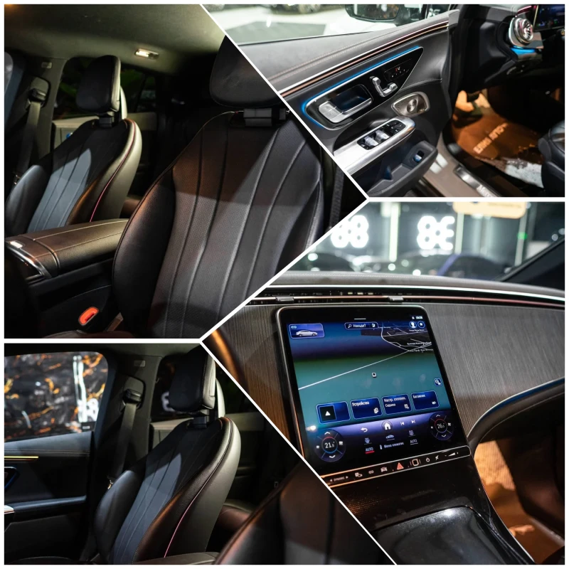 Mercedes-Benz EQE 350 LUXURY LINE  BURMEISTER ЛИЗИНГ 100%, снимка 16 - Автомобили и джипове - 52999689