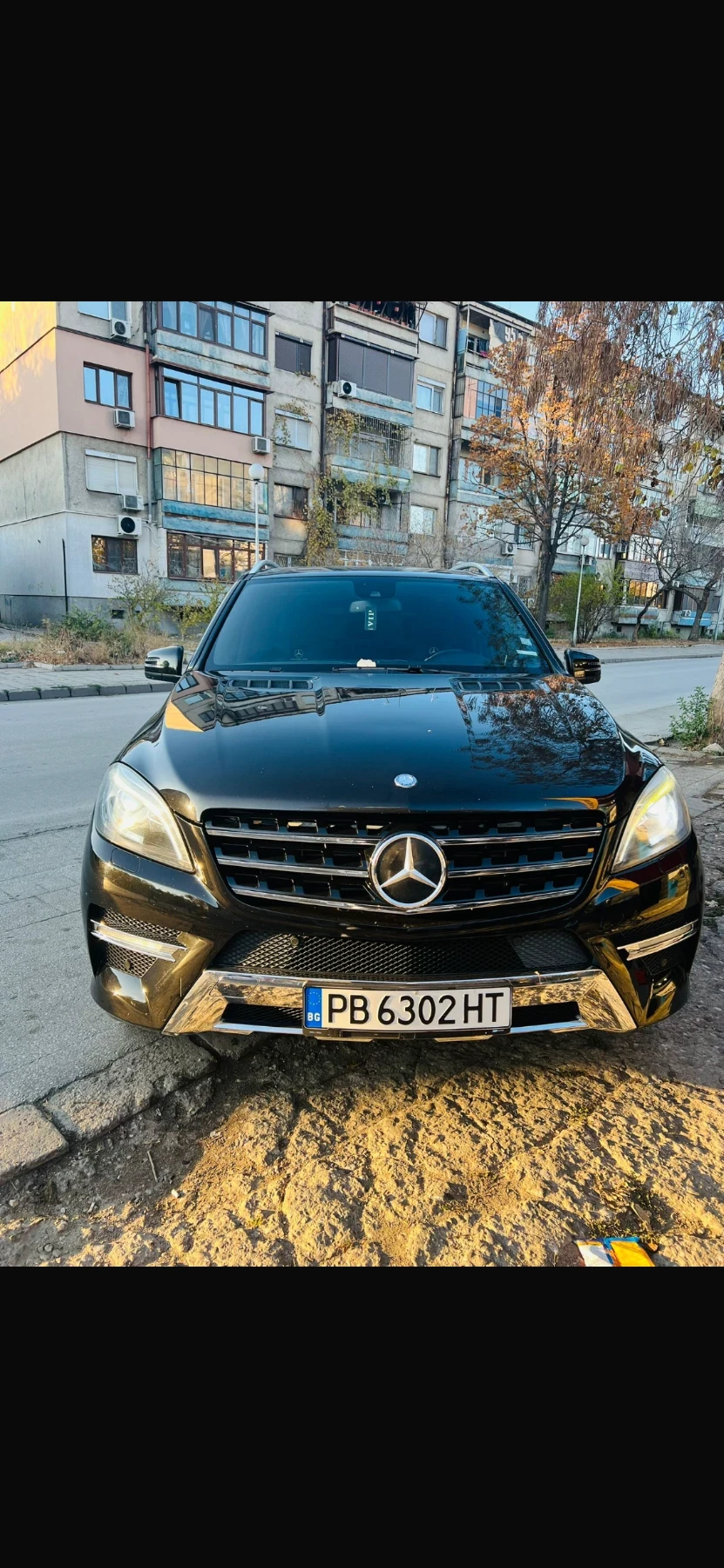 Mercedes-Benz ML 350 автомобилът е на пружина - изображение 5