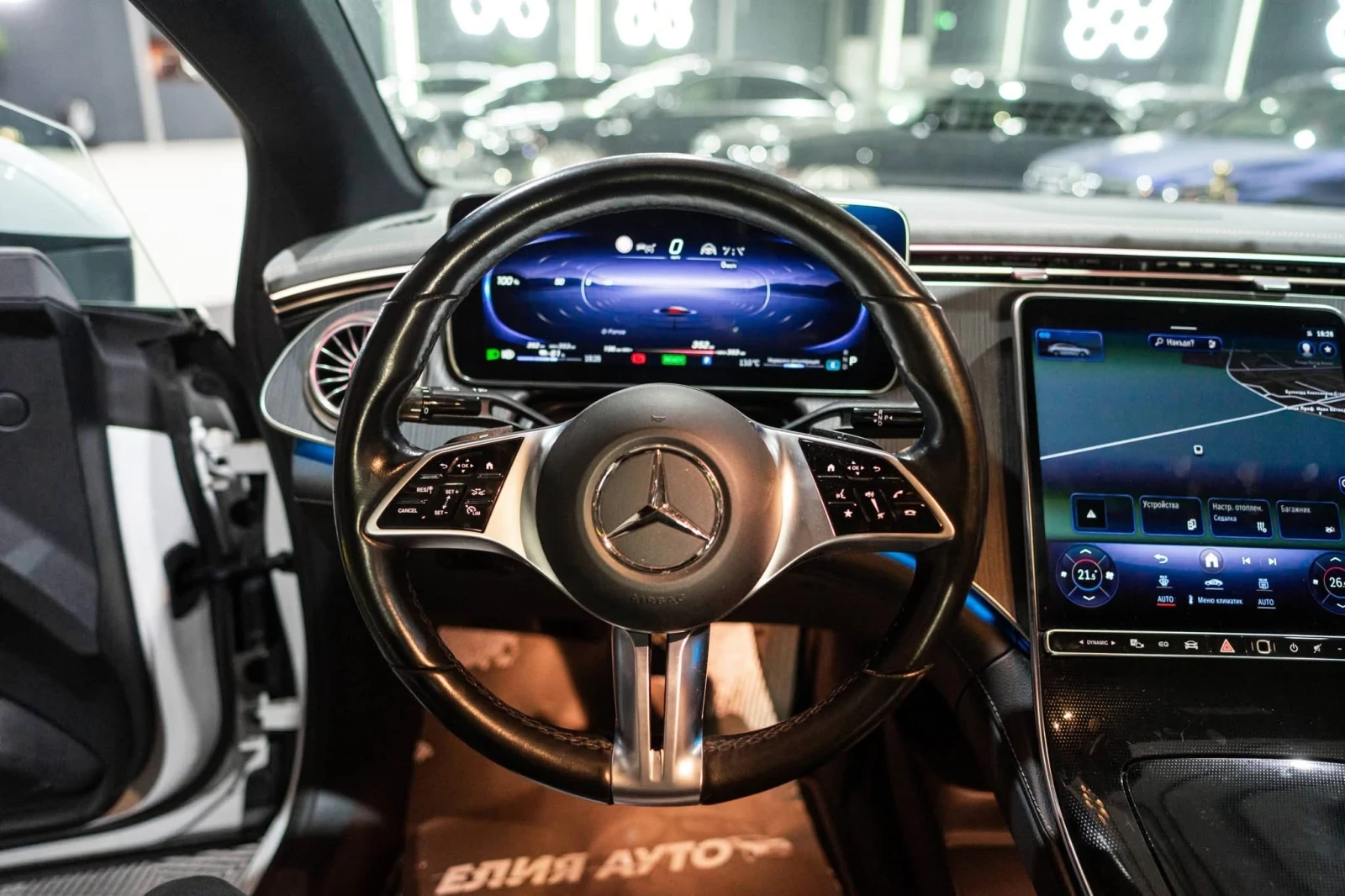 Mercedes-Benz EQE 350 LUXURY LINE  BURMEISTER ������ 100% | Mobile.bg � ����������� 11