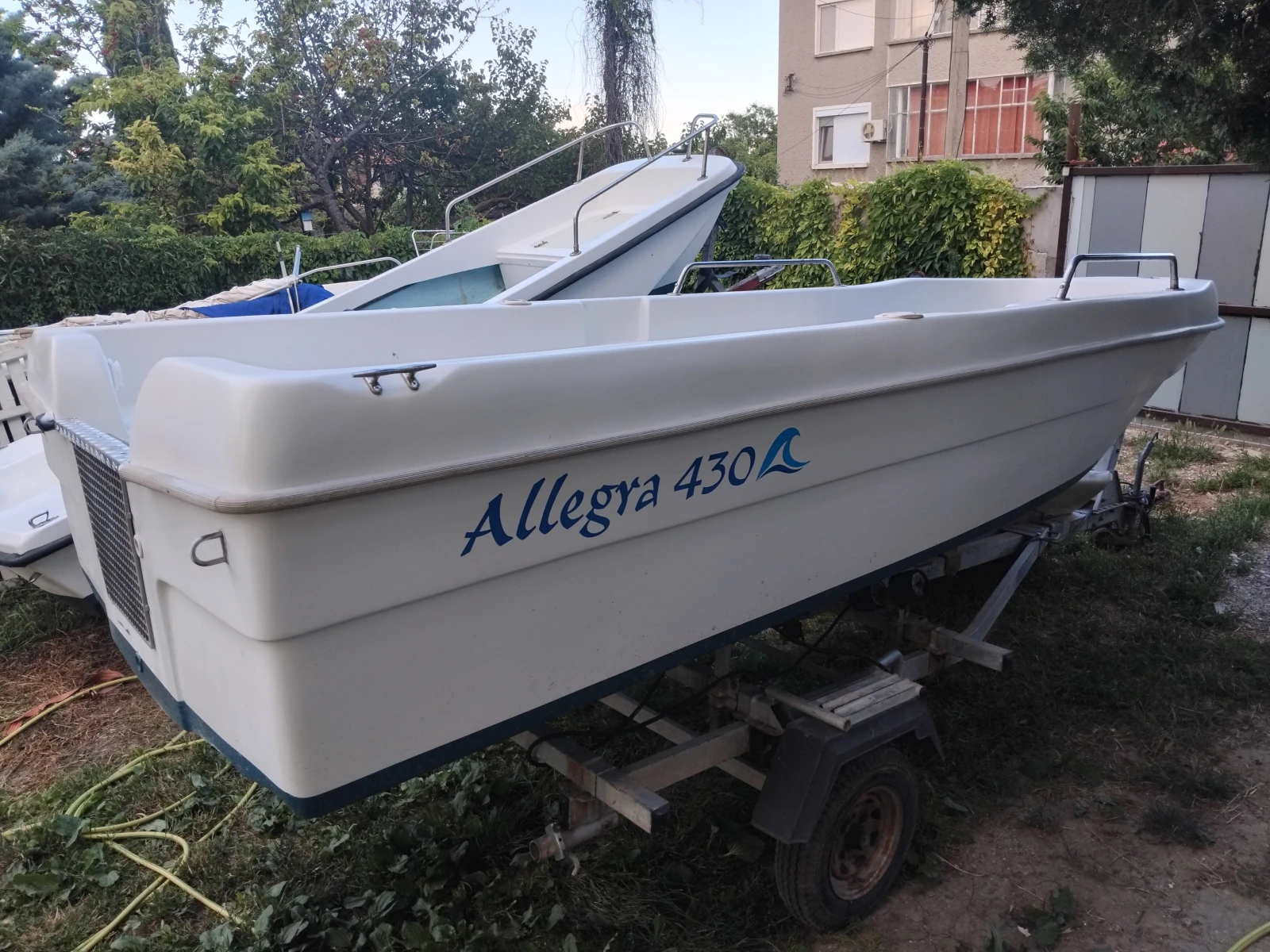 Лодка Ally Allegra 430, снимка 5 - Воден транспорт - 55015512
