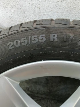 Гуми с джанти Continental 205/55R17, снимка 2 - Гуми и джанти - 47527817