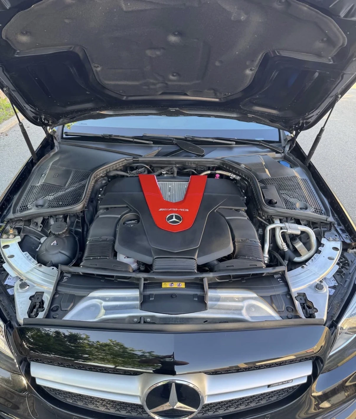 Mercedes-Benz C 43 AMG FACE * BURMSTER * ПАНОРАМА * CARFAX * 35600KM * , снимка 13 - Автомобили и джипове - 54906711