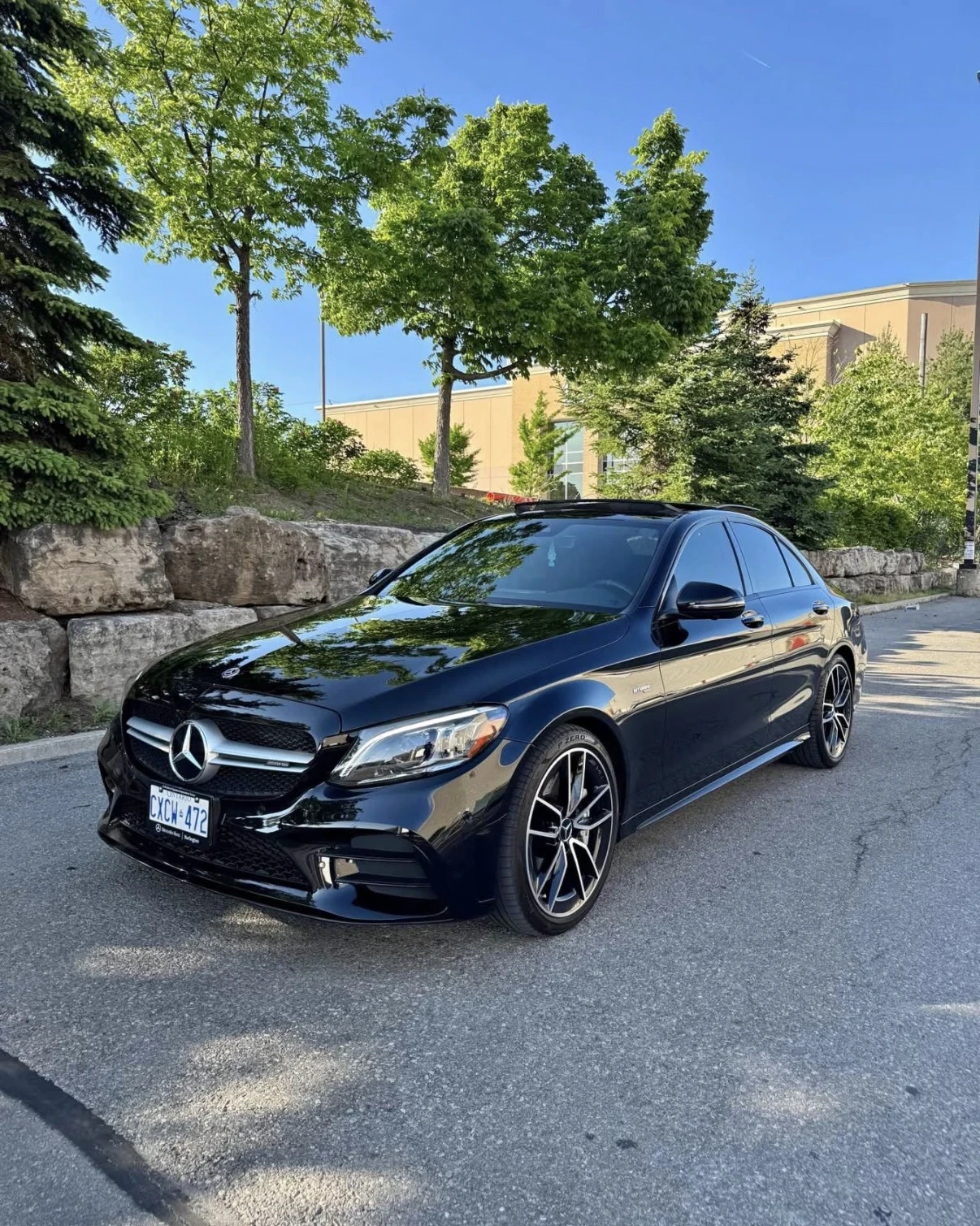 Mercedes-Benz C 43 AMG FACE * BURMSTER * ПАНОРАМА * CARFAX * 35600KM * 
