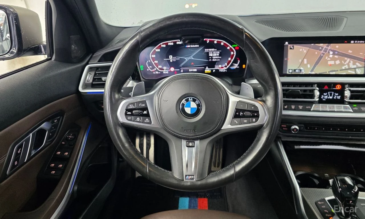 BMW 340 HARMON* KARDON* ДИСТРОНИК* ХЕДЪП* 360КАМЕРА* , снимка 7 - Автомобили и джипове - 55691224