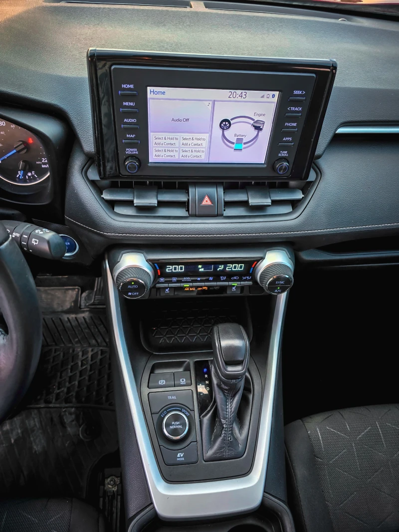 Toyota Rav4 Hybrid XLE, 2021, 73000 км, Нов внос, Регистрация, снимка 15 - Автомобили и джипове - 52483585