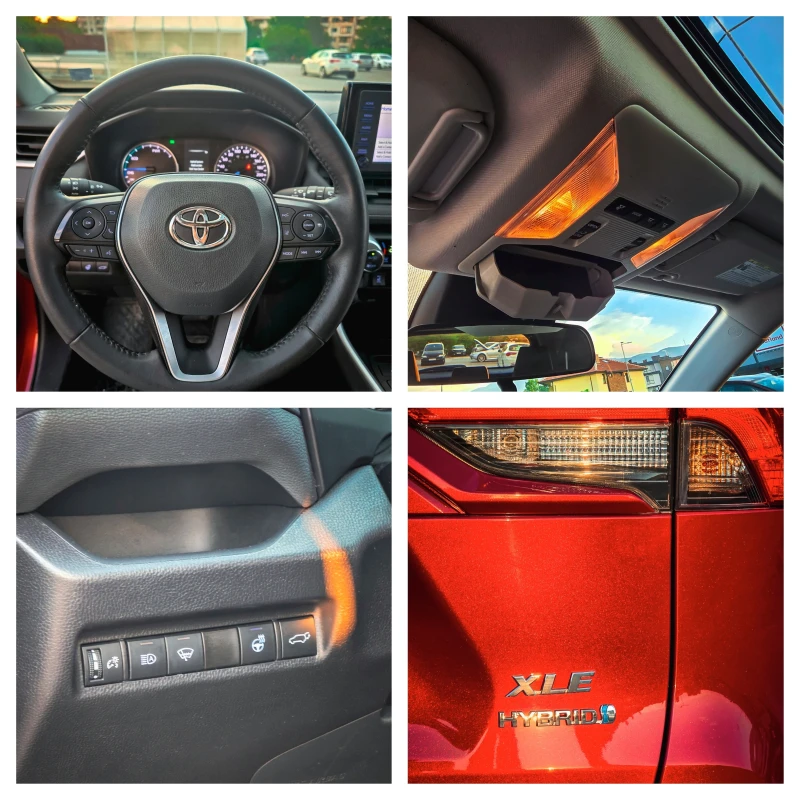 Toyota Rav4 Hybrid XLE, 2021, 73000 км, Нов внос, Регистрация, снимка 16 - Автомобили и джипове - 52483585