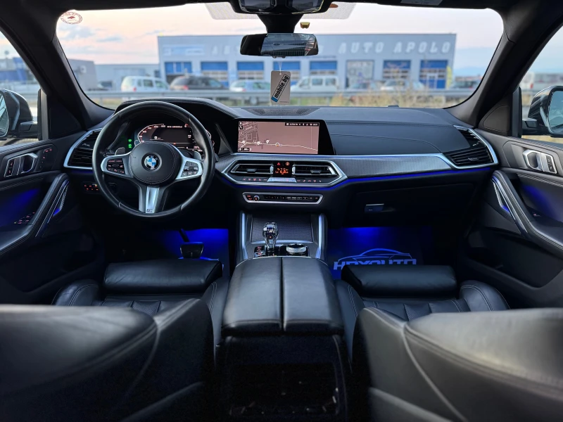 BMW X6 M50D= XDRIVE= M-PACK= , снимка 10 - Автомобили и джипове - 51444155