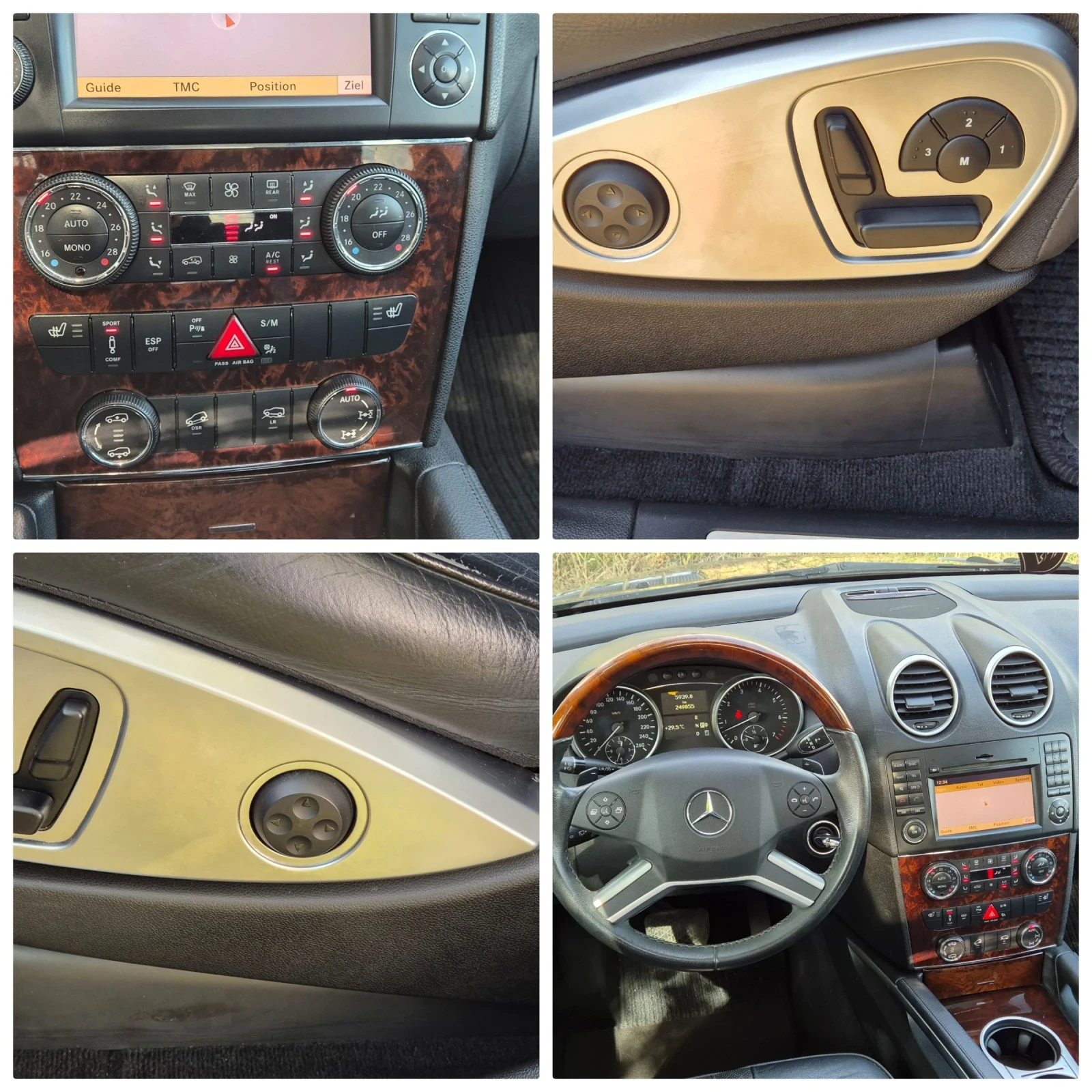 Mercedes-Benz ML 350 3.5-272.NAVY | Mobile.bg   15