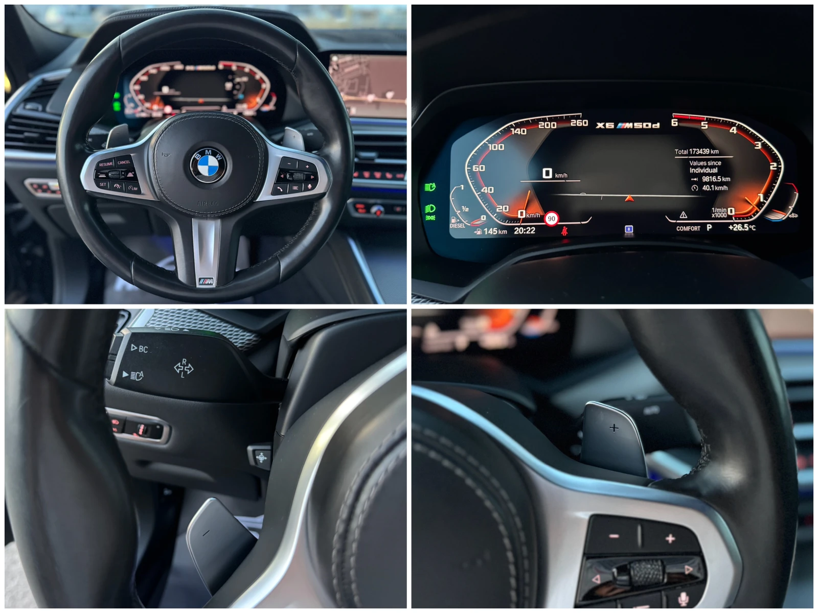 BMW X6 M50D= XDRIVE= M-PACK=  | Mobile.bg   15