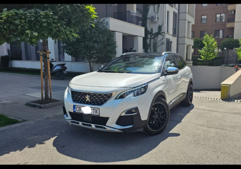 Peugeot 3008 1, 6hdi, GT-line, два ключа, снимка 1 - Автомобили и джипове - 46112691