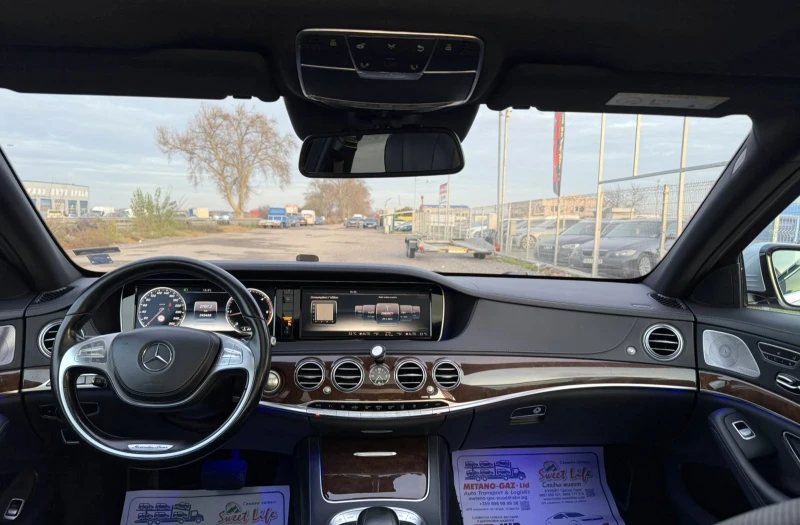 Mercedes-Benz S 350 LONG 4-MATIK ЛИЗИНГ, снимка 11 - Автомобили и джипове - 52755005