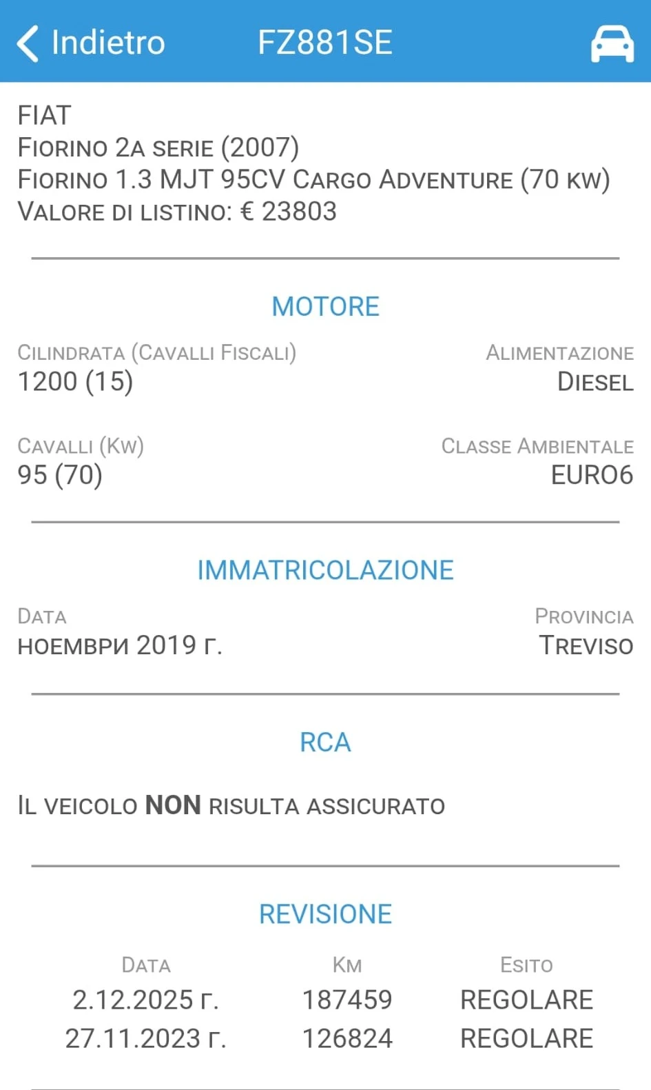 Fiat Fiorino 1.3 multi jet, снимка 14 - Автомобили и джипове - 55240163