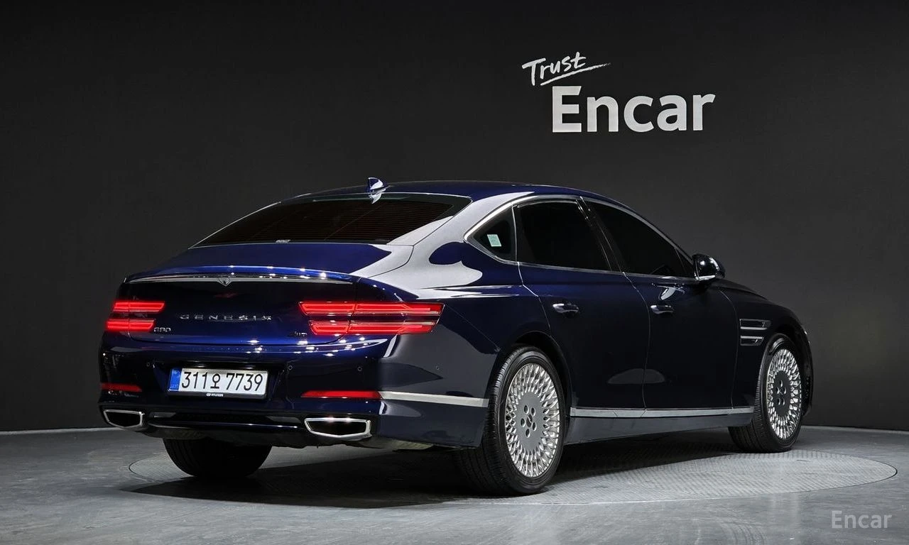 Genesis G80 3.5T AWD* DISTRONIC* 360* ПОДГРЕВ* ОБДУХВАНЕ* , снимка 3 - Автомобили и джипове - 55691434