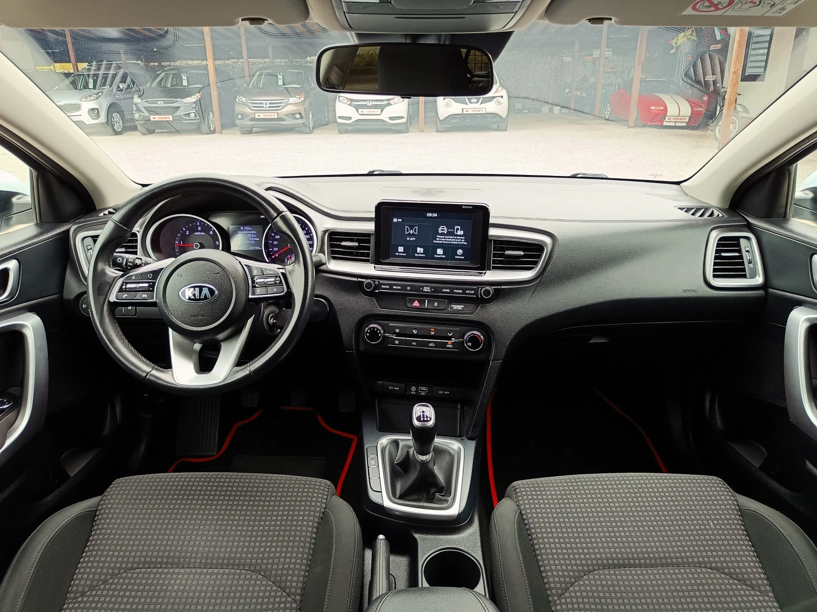 Kia Ceed 1.6 CRDi* Face Lift* Euro 6D* NAVI* КАМЕРА* , снимка 11 - Автомобили и джипове - 56307588