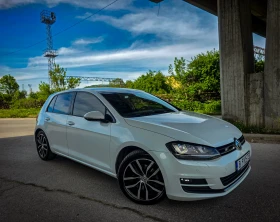 VW Golf = R-Line= 2.0TDI= РЕКАРО= , снимка 3