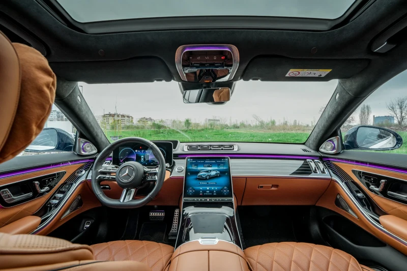 Mercedes-Benz S 500 500 BRABUS , снимка 9 - Автомобили и джипове - 52616035