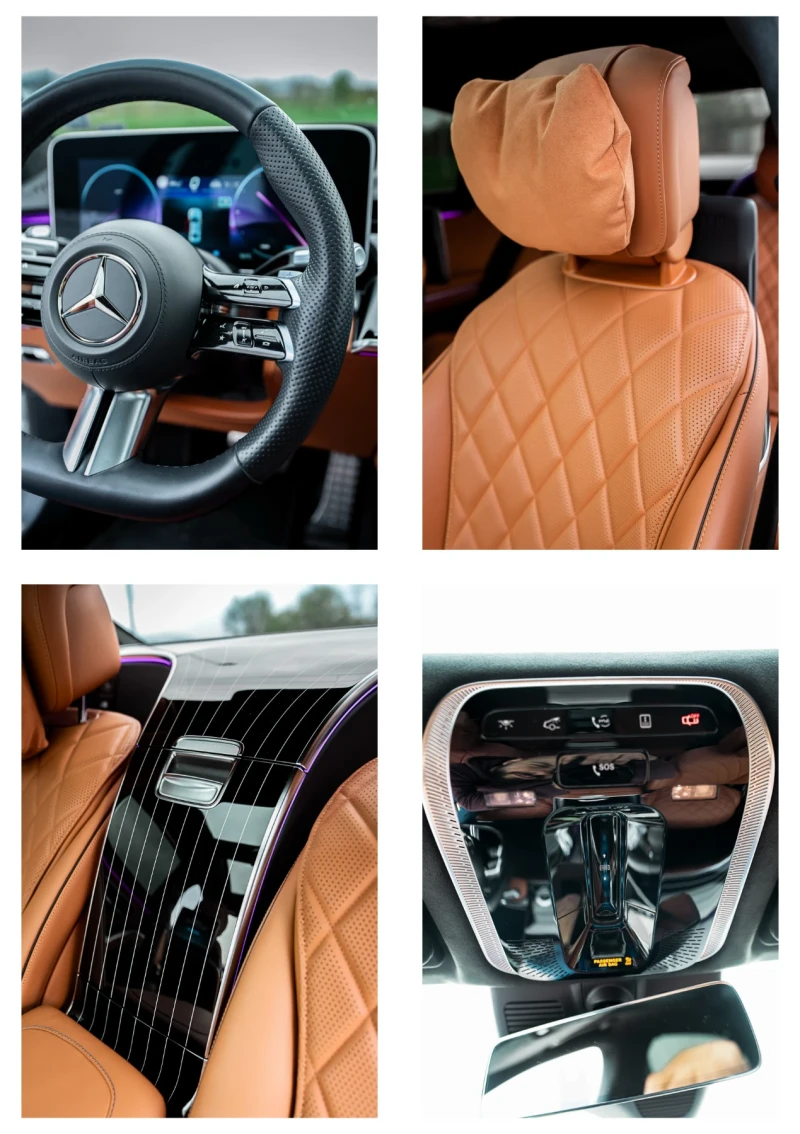 Mercedes-Benz S 500 500 BRABUS , снимка 12 - Автомобили и джипове - 52616035