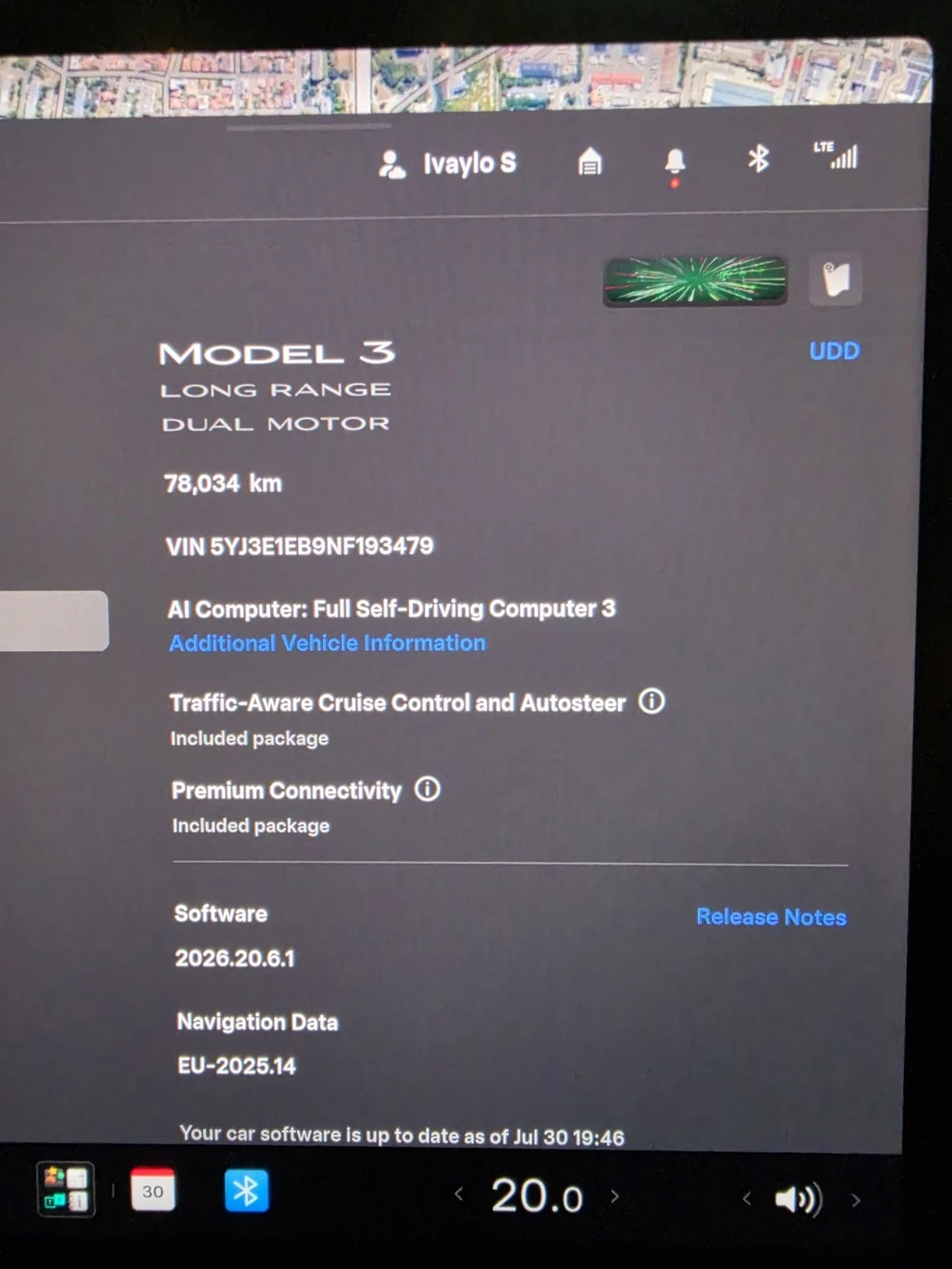 Tesla Model 3 Dual Motor Long Range 4x4, снимка 11 - Автомобили и джипове - 55503953