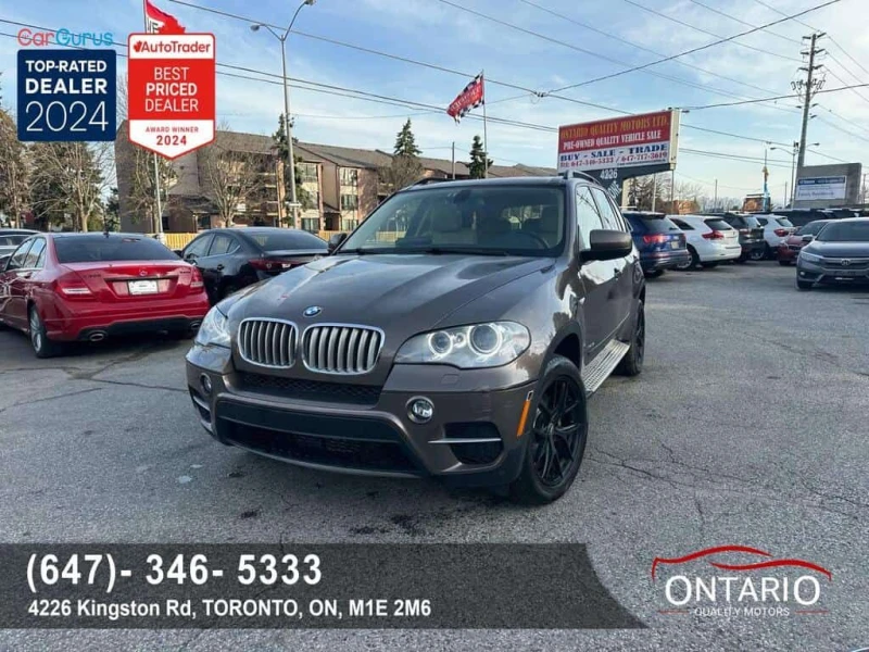 BMW X5 * 35D | xDrive | Beige Interior * CARFAX * ЦЕНА ДО, снимка 2 - Автомобили и джипове - 53528999