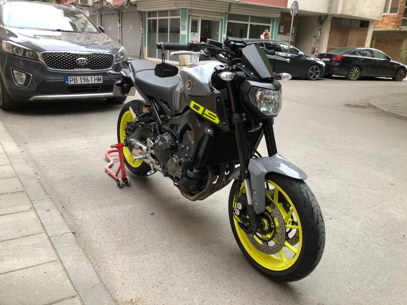 Yamaha Mt-09 Регистриран за А2 категория, снимка 2 - Мотоциклети и мототехника - 55210892