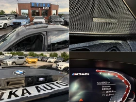 BMW 340 85400км-M Paket-Head Up-360Kameri-Harman Kardon-!!, снимка 17