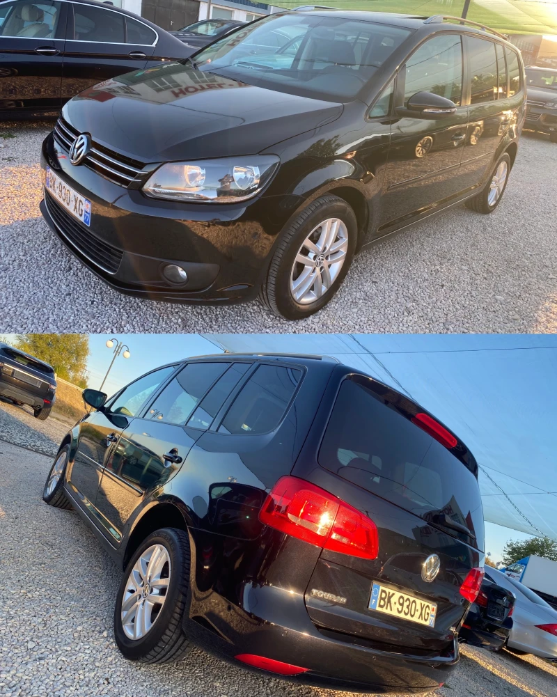 VW Touran 1.6TDi, Comfort, ПАНОРАМА, ПАРКТР, ТЕМПОМАТ, снимка 7 - Автомобили и джипове - 47595360