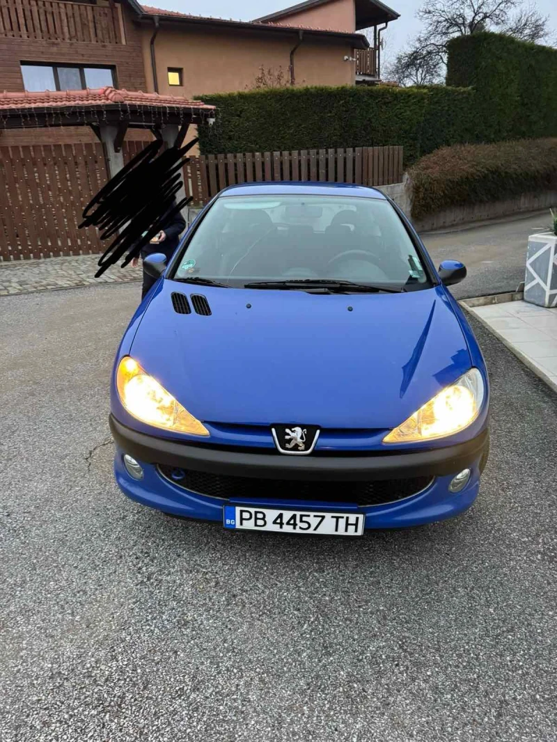 Peugeot 206 1.4 D, снимка 2 - Автомобили и джипове - 49298431