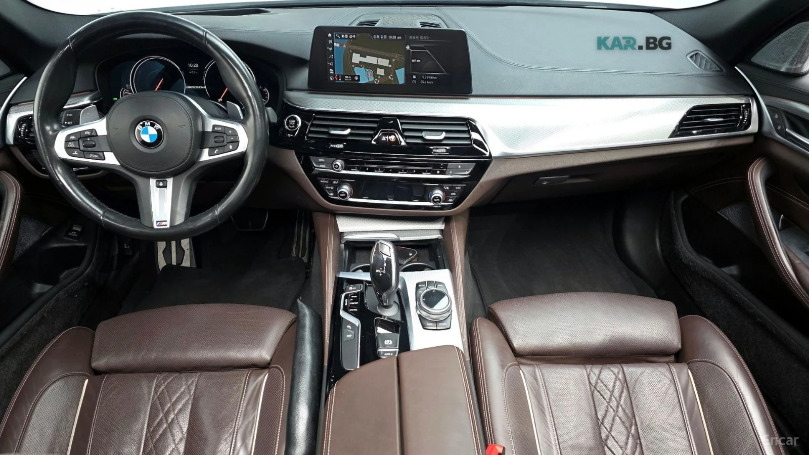 BMW 550 D / XDRIVE / M PKG / BOWERS / ОБДУХ / DISTRONIC  , снимка 7 - Автомобили и джипове - 54670232