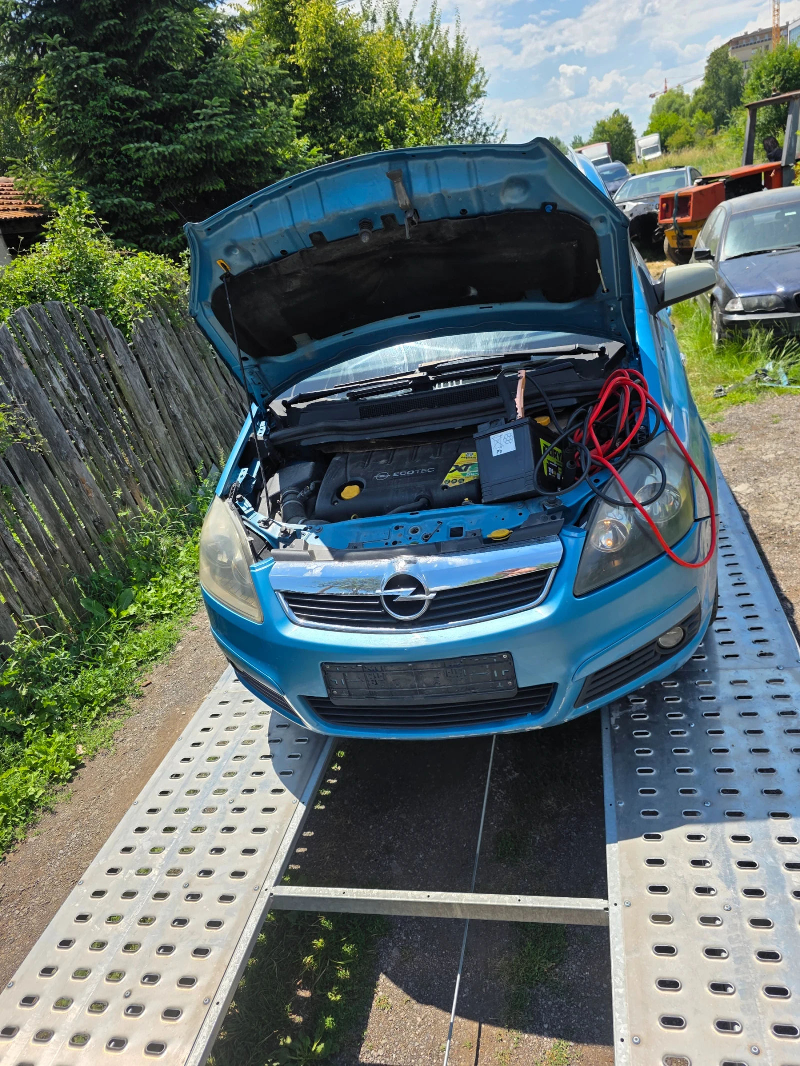 Opel Zafira 1.9 ecotec, снимка 6 - Автомобили и джипове - 55001107