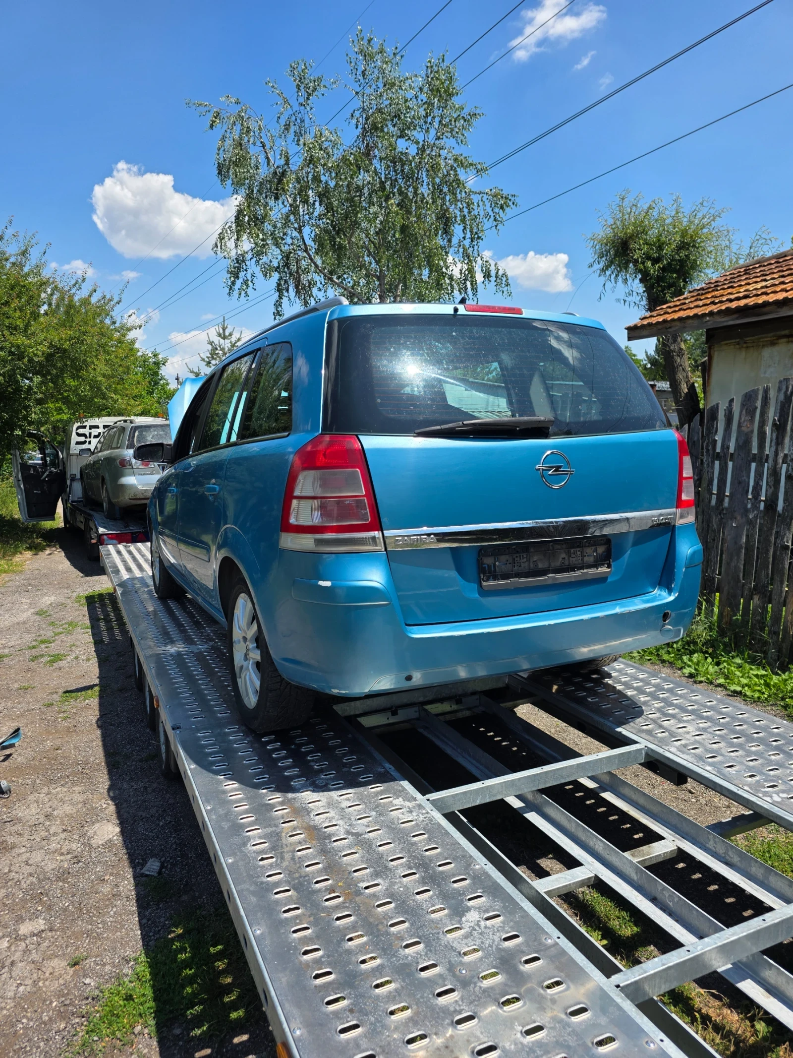 Opel Zafira 1.9 ecotec, снимка 4 - Автомобили и джипове - 55001107