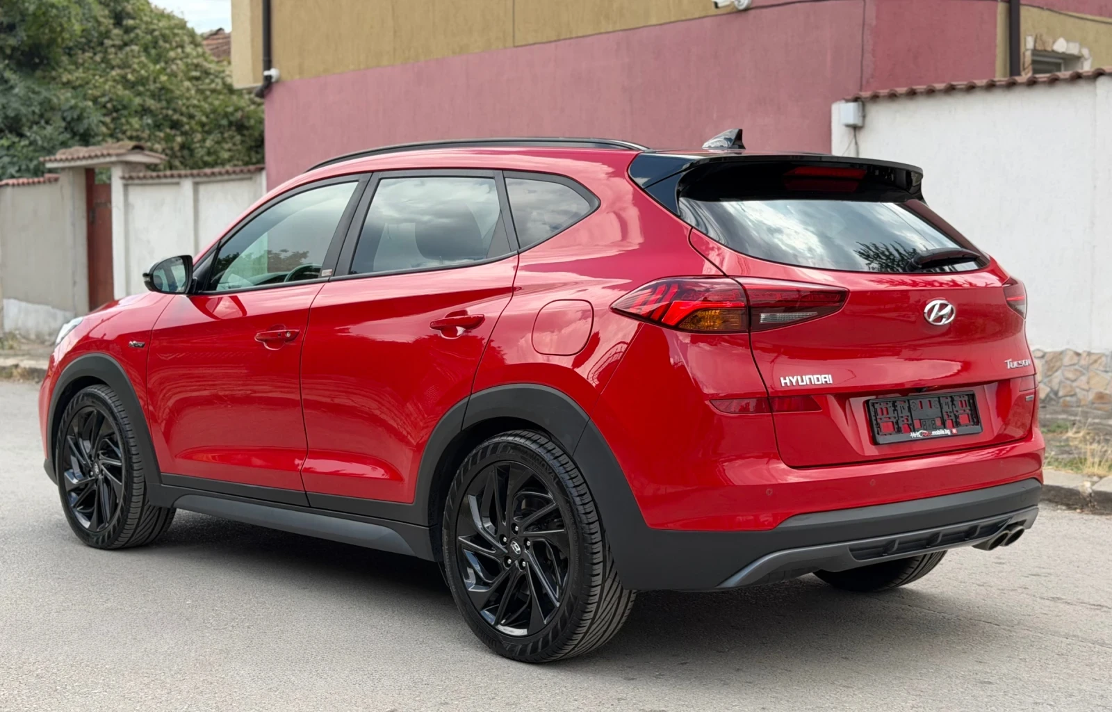Hyundai Tucson 2.0 CRDI 4WD N-LINE Внос Швейцария, снимка 4 - Автомобили и джипове - 55596028