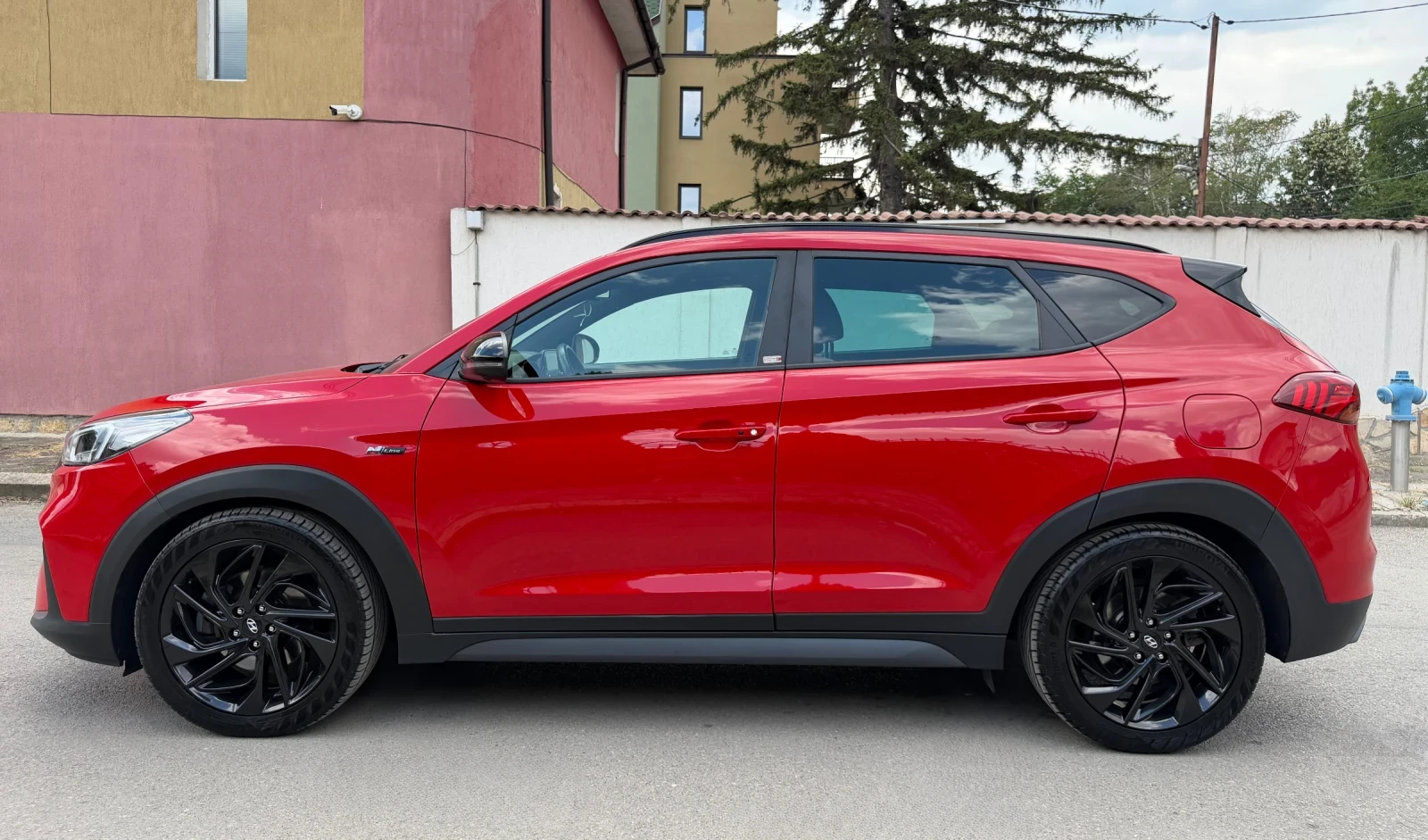 Hyundai Tucson 2.0 CRDI 4WD N-LINE Внос Швейцария, снимка 3 - Автомобили и джипове - 55596028