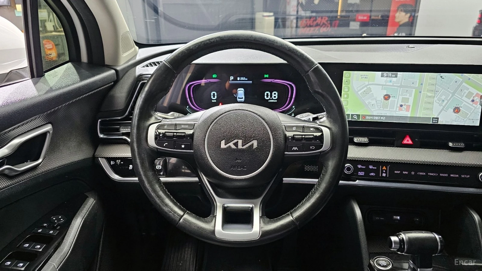 Kia Sportage 2WD* КОЖА* ОБДУХВ* НАВИ* АВТОКРЕДИТ, снимка 11 - Автомобили и джипове - 55678250