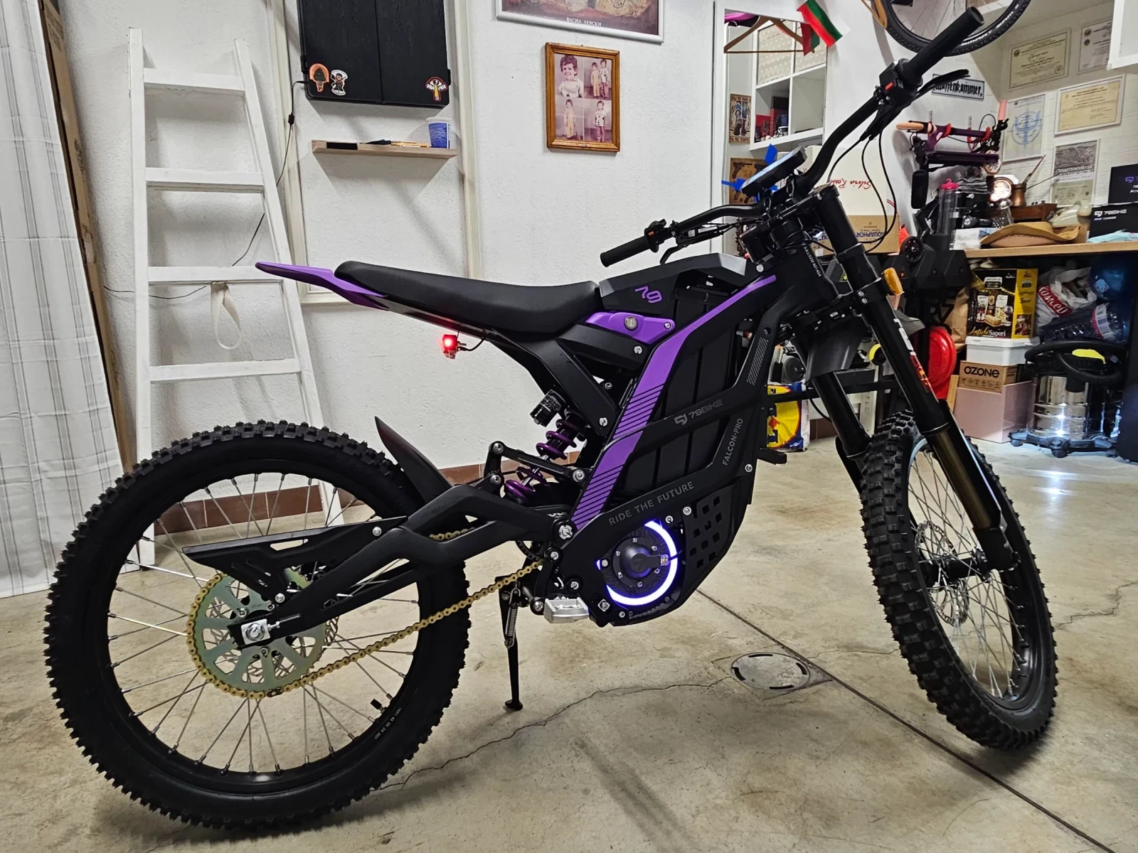 Други Друг Електрически кросов мотор 79 bike falcon pro 10KW , снимка 4 - Мотоциклети и мототехника - 55771877