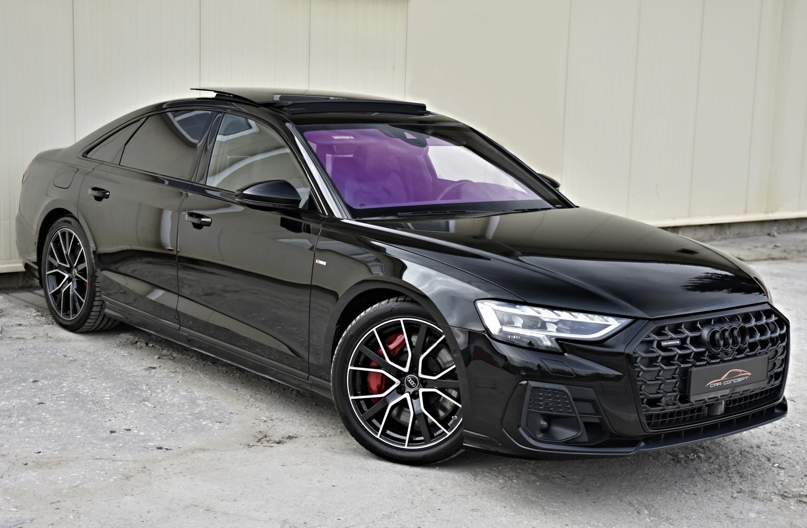 Audi A8 6.0TFSIe 3xSLINE 3xTV 360 B&O PANO S8-SITZE , снимка 3 - Автомобили и джипове - 53879914