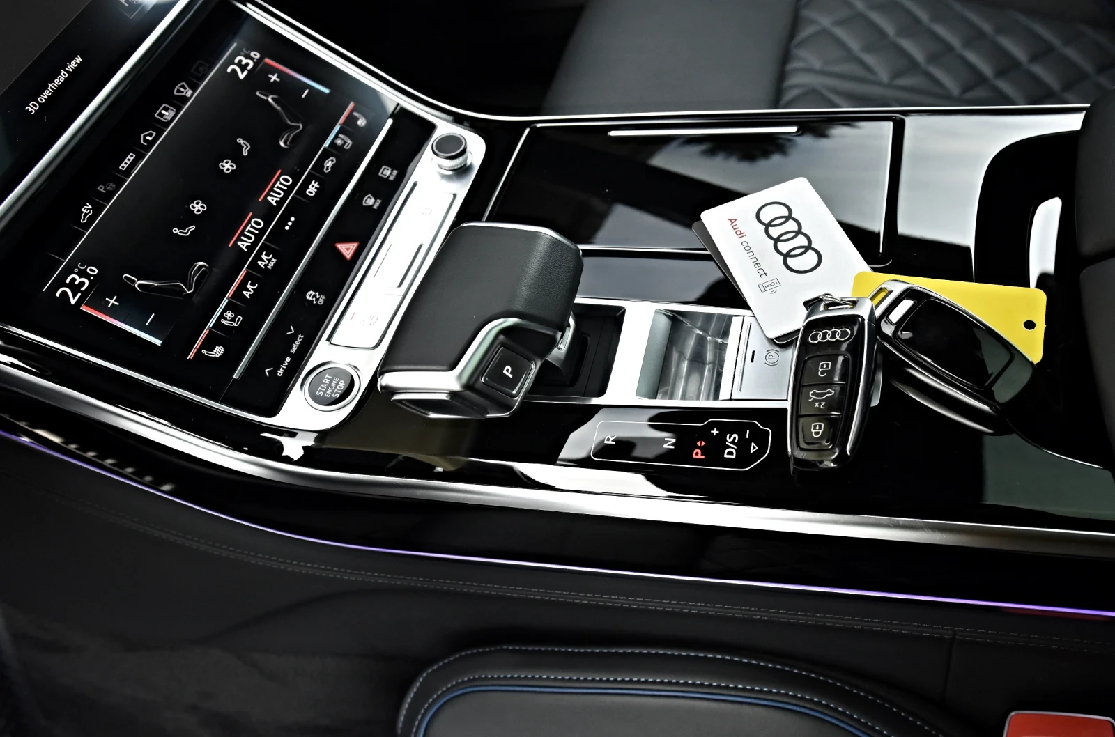 Audi A8 6.0TFSIe 3xSLINE 3xTV 360 B&O PANO S8-SITZE , снимка 12 - Автомобили и джипове - 53879914