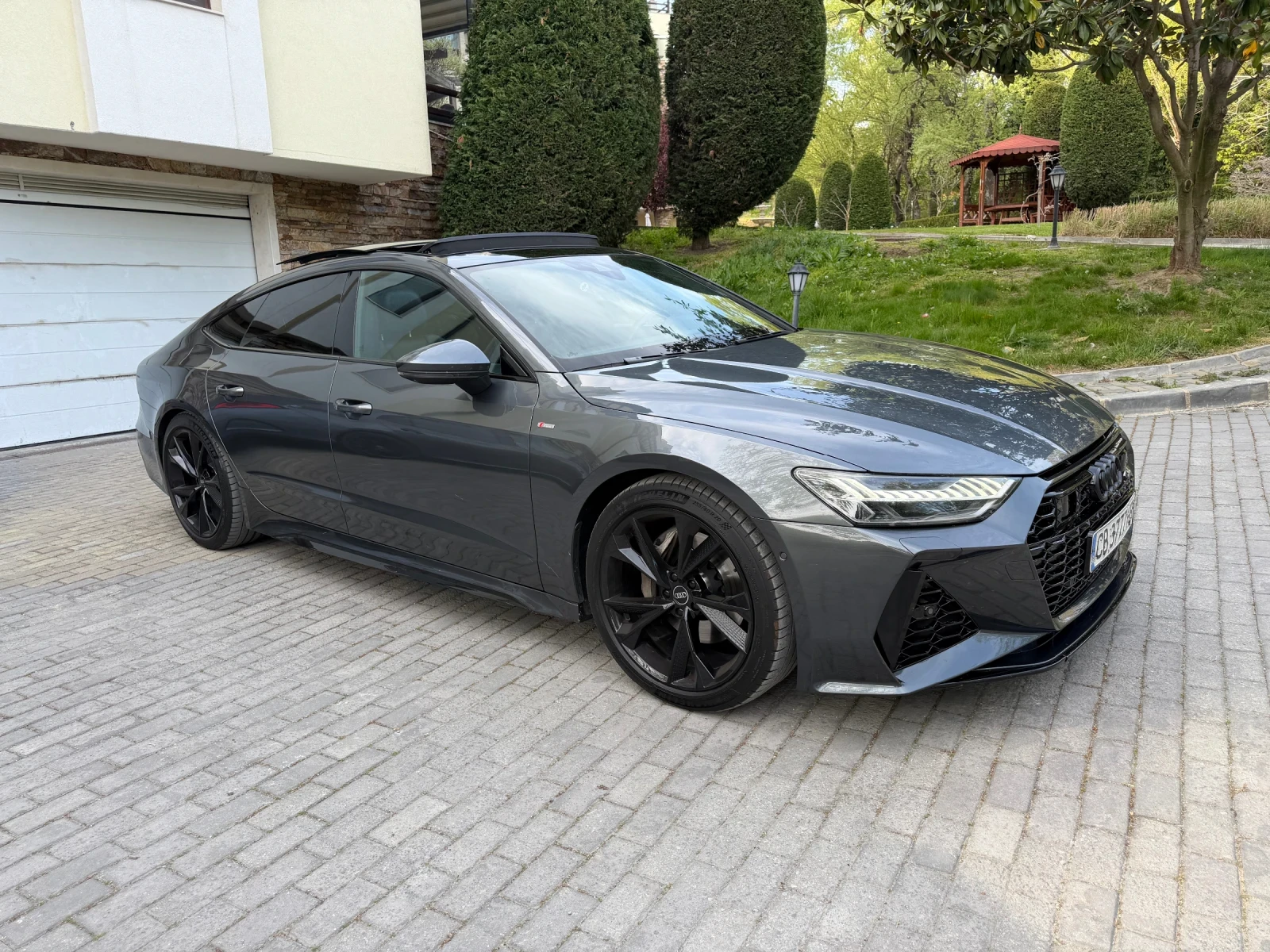 Audi A7 RS7/B&O/360/Pano/Distronic, снимка 3 - Автомобили и джипове - 54372079