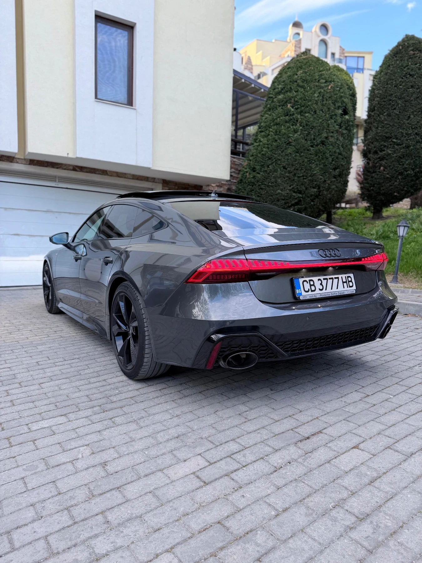 Audi A7 RS7/B&O/360/Pano/Distronic, снимка 5 - Автомобили и джипове - 54372079