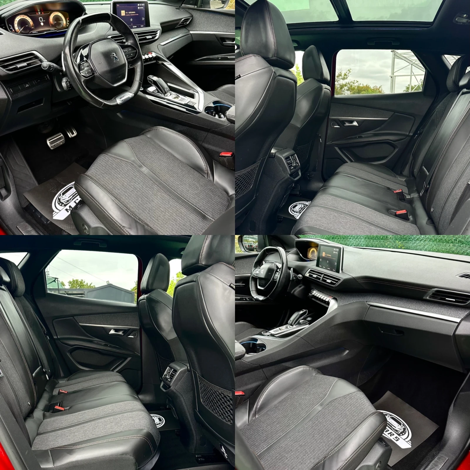 Peugeot 3008 GT-Line 1.6 HDI 120ks PANORAMA / PODGREV / 360kam, снимка 10 - Автомобили и джипове - 56239585