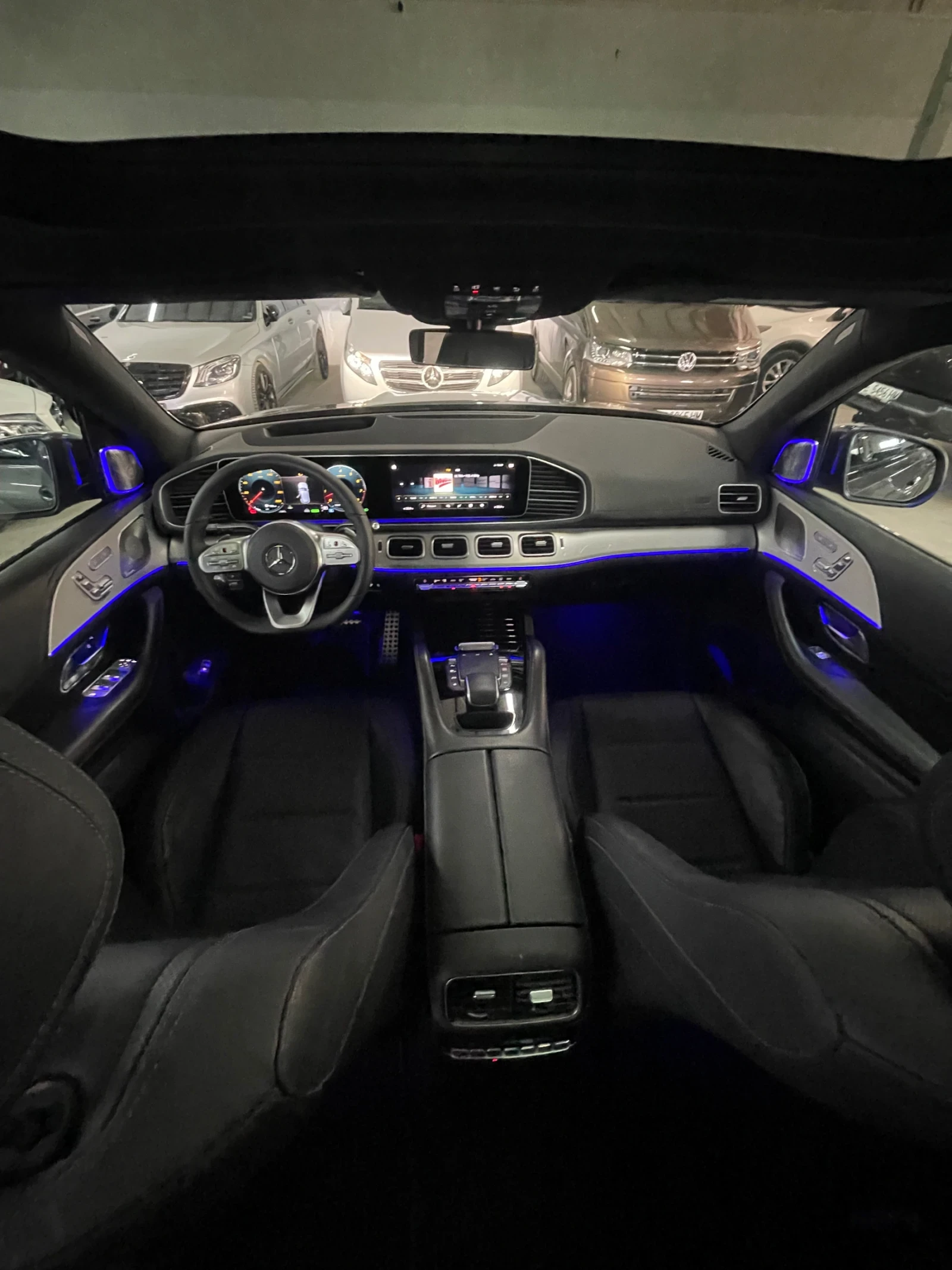 Mercedes-Benz GLE 450 AMG 6.3Face/Панор/head-up/обдух/дистр/теглич/360/ФУЛЛ! - изображение 9