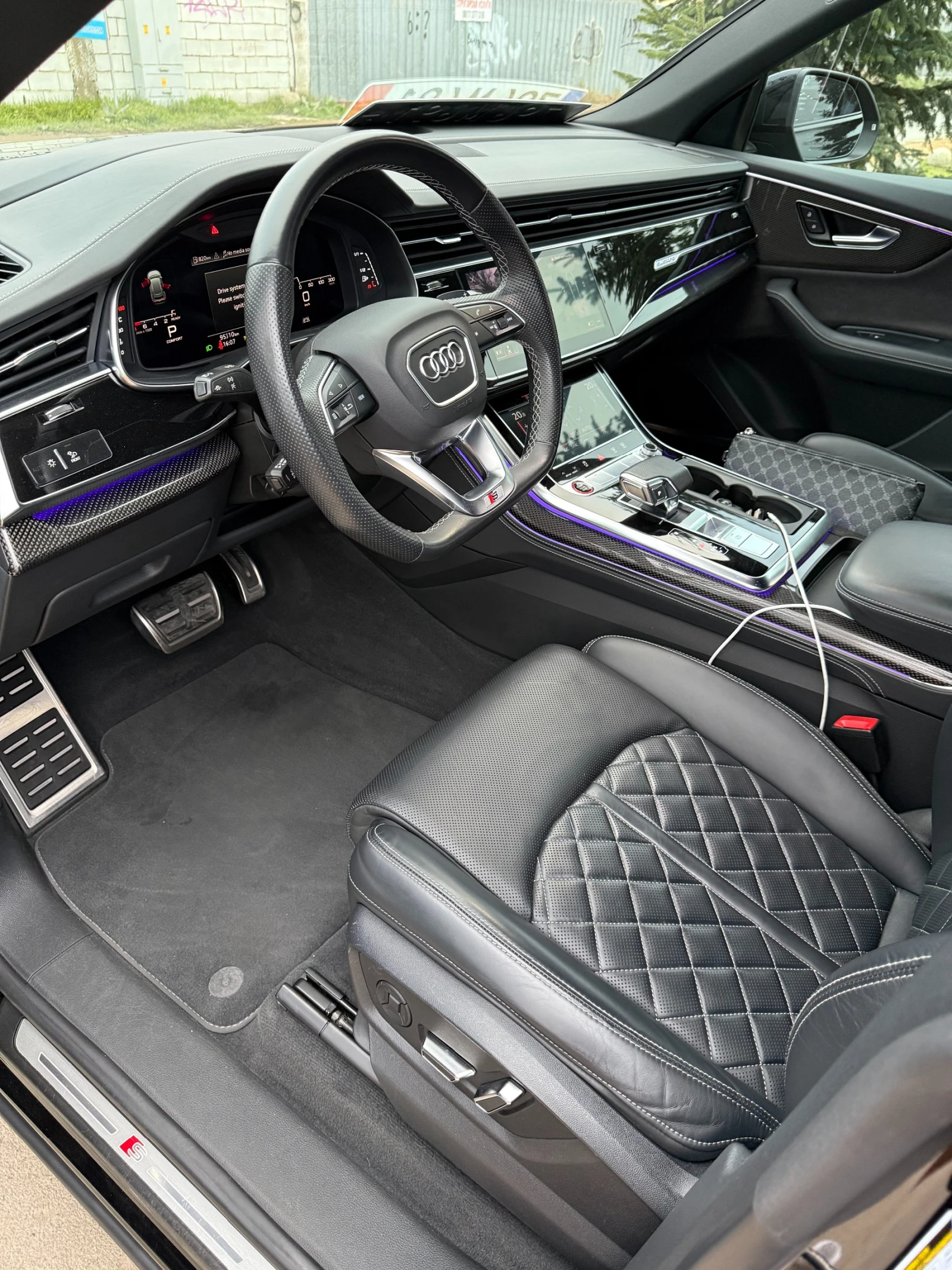 Audi SQ8 BLACK OPTICS, 22'' , Bang&Olufsen, PANO, 3 | Mobile.bg � ����������� 3